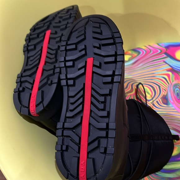 Authentic PRADA Nylon gaberdine apres ski boots - Picture 9 of 13